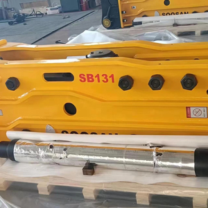 Martillo Hidráulico para Excavadoras de 30T-45T |   Martillo Demoledor Vertical de Fácil Mantenimiento con Cincel de Aleación de Alta Dureza de 165 mm - Product Image 1