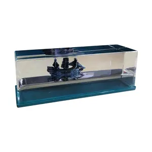 Bouteille de liquide de <span class=keywords><strong>bateau</strong></span> de <span class=keywords><strong>pirate</strong></span> moderne et créatif, jamais capsize Black Pearl, bouteille de dérive, décoration de décompression - Product Image 3