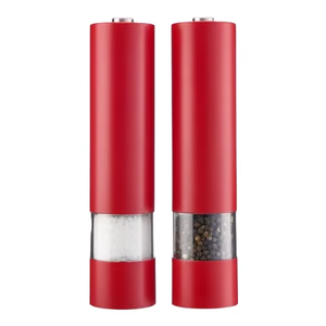 Juego de Molinillos de Sal y Pimienta Recargables por USB de Primera Calidad, Molinillo de Especias Automático con Luz LED para Cocina, Barbacoa, Regalo - Product Image 1