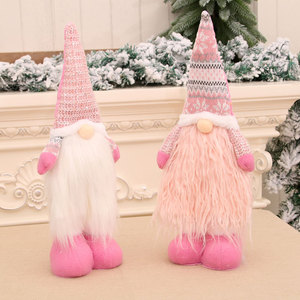 Nuevo muñeco retráctil transfronterizo de Papá Noel, muñeco nórdico sin rostro de anciano, regalo de Navidad para niños. - Product Image 2