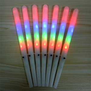 Tùy Chỉnh RGB <span class=keywords><strong>LED</strong></span> Light-up Wand Cones Giáng Sinh Đảng Nhấp Nháy Đầy Màu Sắc Marshmallow Cone Ma Thuật <span class=keywords><strong>Stick</strong></span> Sáng Phát Sáng <span class=keywords><strong>LED</strong></span> Wand Đồ Chơi - Product Image 1