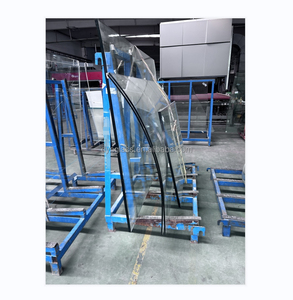 ในร่มยุโรปสไตล์วิกตอเรียกระจกนิรภัยและกระจกลามิเนตราวบันไดไม้เนื้อแข็ง<span class=keywords><strong>บันได</strong></span>เกลียวการออกแบบบันไดโค้ง - Product Image 4