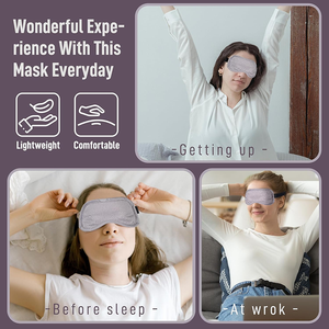 Paquete de Aceite de Ricino Reutilizable para Ojos, Envoltura de Aceite de Ricino, Kit de Paquetes de Aceite de Ricino, Mascarilla para Ojos para Pestañas y Cejas Escasas, Mascarilla de Aceite de Ricino para Ojos - Product Image 3