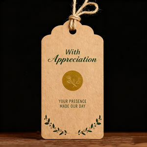 กระดาษคราฟท์ขอบคุณสำหรับวันพิเศษของเราหมวดหมู่,งานแต่งงาน Gift Tags สำหรับ CRAFT ราคาหมวดหมู่ DIY & ห่อของขวัญ - Product Image 2