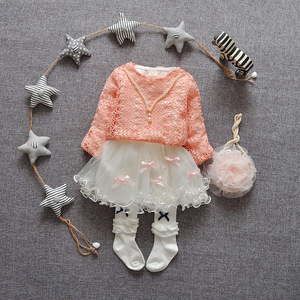 China Supplier Alibaba Clothes Fall Boutique Kid Baby Girl Clothing <strong>Dress</strong> - Product Image 1