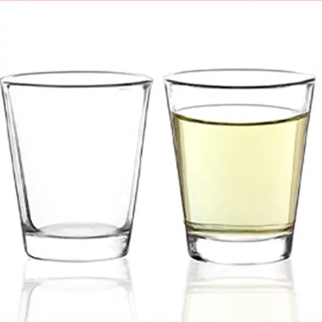 Vazio logotipo personalizado impressão 60ml 2oz mini sublimação tiro vidro Vidro Tequila Whisky Vodka Drinking Glass Cup Shot Glasses