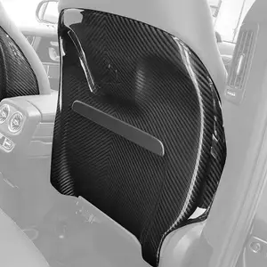 20/21/22/23y W464 G500 G63 M style dry carbon car seat back cover auto parts interiors for Mercedes C E G CLS GLC class GT63