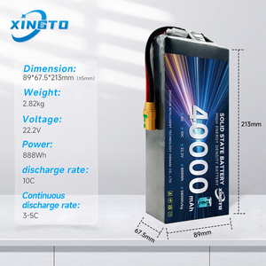 Xingto 6s 40000mah 22,2 v 340whkg 10c высокоразрядные литий-полимерные батареи Аксессуары для Дронов Bateria De Litio - Product Image 2