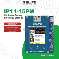 Outil de test d'efficacité de la batterie IParts Relife XA2 Pro pour la réparation des iPhone 11 à 15 Pro Max