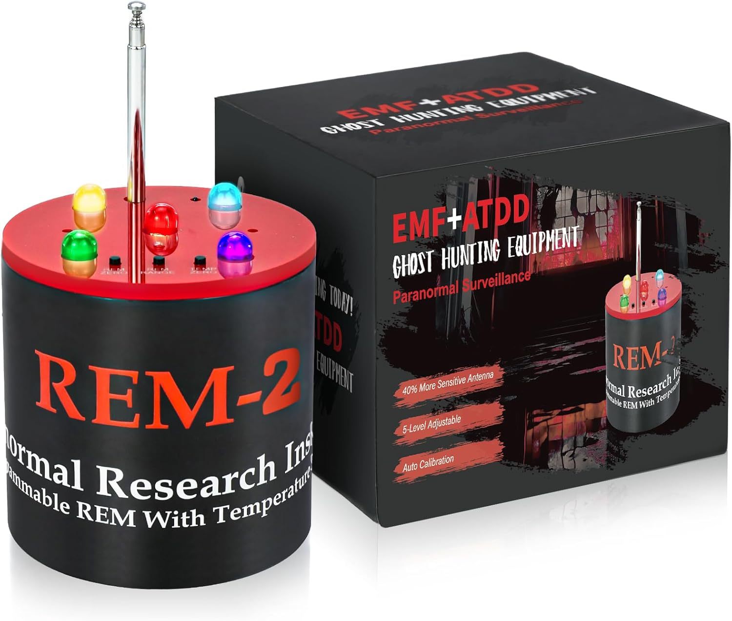 Spiritpod X1S | Rem Static Pod K2 EMF Meter Ghost Hunting Equipment Detector