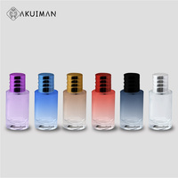 Flacons de parfum vides en verre de 30 ml et 50 ml avec emballage et boîte