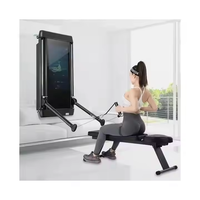 Nouveau miroir magique intelligent pour la remise en forme, écran tactile haute définition de 32 pouces, acier et plastique durables, montage mural, utilisation en intérieur