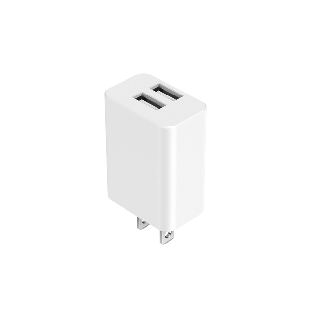 Super Mini Dual-Port 5V-2.1A 2 USB-A Fast Charger