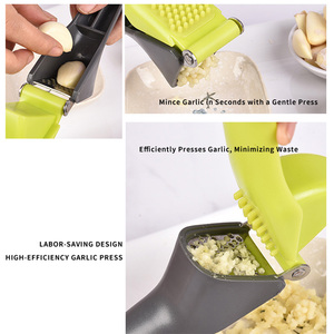 Máy ép tỏi cầm tay bằng thép không gỉ, tay cầm ABS, bền chắc, dễ vệ sinh, an toàn với máy rửa chén, bền vững - Product Image 5