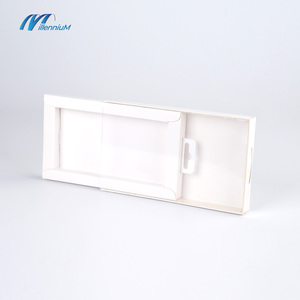 Boîte Rectangle Emballage Blanc Petite Boîte En <span class=keywords><strong>Carton</strong></span> <span class=keywords><strong>Carton</strong></span> Fenêtre Transparente <span class=keywords><strong>30x30</strong></span> avec Insert Diviseurs Glissière - Product Image 2