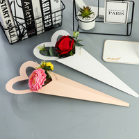 Boite à fleurs pour fleuriste, emballage pour une Rose, un cadeau pour la saint-valentin