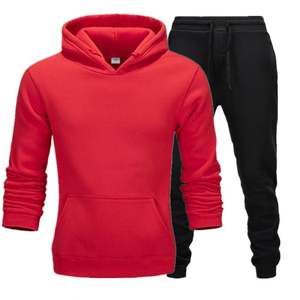 Ensemble de survêtement deux pièces personnalisé avec logo, pour hommes et femmes, sweat-shirt de haute qualité, sweat à capuche et jogging unisexe, ensemble de jogging - Product Image 6