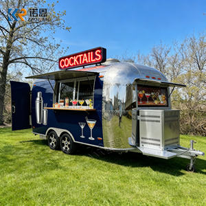 Remolques de Comida Móviles 2026 para Helados, Camión de Comida con Terraza y Cocina Completa para Snacks, Café, Peluquería, <span class=keywords><strong>Terrazas</strong></span> Móviles de Frutas - Product Image 2