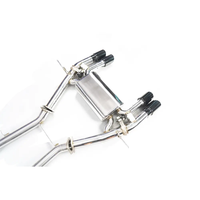 Silencieux Pièces de performance automobile Tuyau d'échappement en acier inoxydable pour Bmw B58 G20 G22 M340i M440i 3.0t Haute performance Usine à soupapes