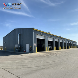 Entrepôt en acier préfabriqué sur mesure avec un grand espace de stockage intérieur - Product Image 1