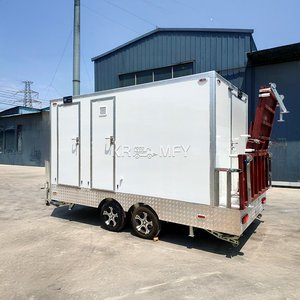 Toilettes portables pour événements en plein air 2025 à vendre, remorque de toilettes, OEM ODM, remorque de salle de bain - Product Image 3