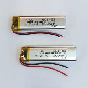 แบตเตอรี่ลิเธียมไอออน Lipo แบบชาร์จไฟได้601452 <span class=keywords><strong>3</strong></span>.7V 500mAh พร้อม PCB - Product Image 6