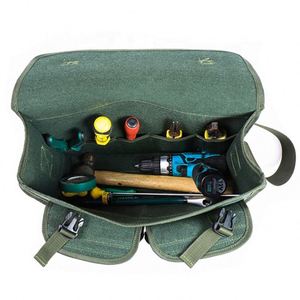 Multifunction Heavy Duty Canvas Work Waterproof Tools Carry Bag for Electrician Hardware Multi Purpose Storage Bag - Product Image 2