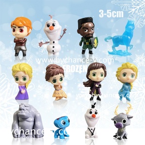Phổ Biến Món Quà Giá Rẻ Cho Cô Gái Mỹ Hoạt Hình Hot Phim Hoạt Hình Công Chúa Hoàng Tử <span class=keywords><strong>Olaf</strong></span> 6Cm Viên Nang Đồ Chơi Phụ Cho Trẻ Em Ủng Hộ Bên - Product Image 5