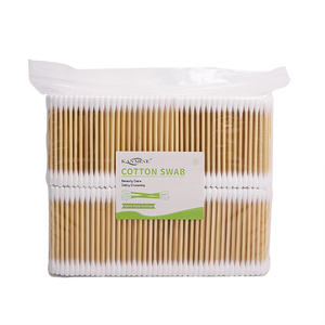Chine gros oreille nettoyage maquillage Q conseils 1000 pièces <span class=keywords><strong>coton</strong></span>-<span class=keywords><strong>tige</strong></span> bambou bâton <span class=keywords><strong>coton</strong></span>-<span class=keywords><strong>tige</strong></span> dans les sacs - Product Image 5