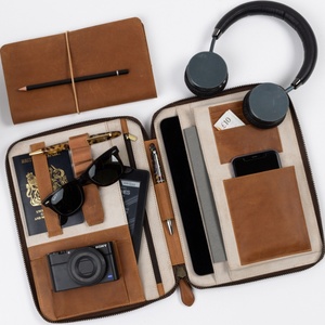 Zippered <span class=keywords><strong>padfolio</strong></span> da Danh Mục Đầu Tư Tài liệu chủ tổ chức tùy chỉnh túi thư mục biểu tượng tùy chỉnh cho Ipad công suất lớn - Product Image 2