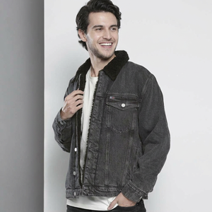 <b>Lightweight</b> Comfortable Quick Dry Men Jeans <b>Jacket</b> High Street Outdoor Wear Eco Friendly <b>Denim</b> <b>Jacket</b> For Men - Product Image 1