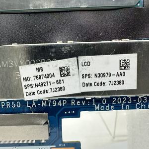 Placa Base para <span class=keywords><strong>Laptop</strong></span> <span class=keywords><strong>HP</strong></span> <span class=keywords><strong>Envy</strong></span> <span class=keywords><strong>x360</strong></span> 15-fe0053dx 15-FE, N49271-601 N49271-001 UMA I5-1335U 8GB <span class=keywords><strong>I7</strong></span>-1355U 16Gb RAM JPR50 LA-M794P - Product Image 3