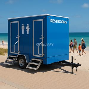 Remorque de nettoyage de toilettes portables 2025, toilettes mobiles, salles de douche, VIP luxe - Product Image 4