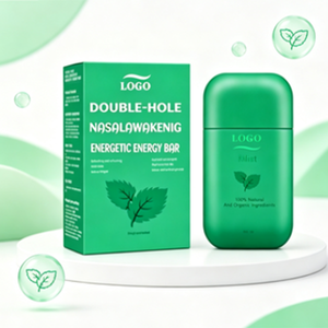 Barra Nasal Refrescante de Doble Orificio, Aceite Nasal para el Mareo por Movimiento, para Refrescar y Estimular la Mente - Product Image 1
