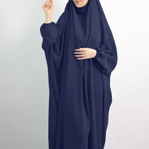 2022 moda tradizionale formato libero Maxi signore manica lunga abiti Casual donne Abaya abito islamico