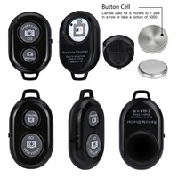 Accesorio para selfi, botón disparador, controlador de cámara inalámbrico, botón remoto para fotos, para Iphone, Android, teléfono inteligente
