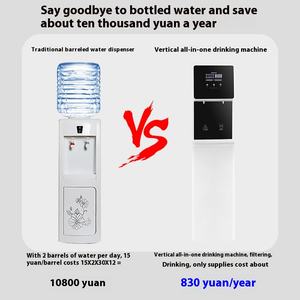 Purificador de agua de ósmosis inversa Vertical para el hogar inteligente, máquina de tubería integrada de calentamiento rápido de agua potable directa, Motor caliente - Product Image 2