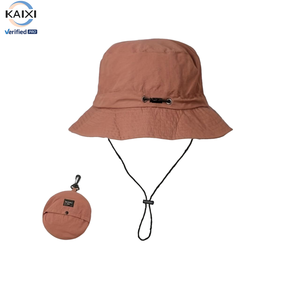 Nouveau chapeau de pêcheur multifonctionnel à séchage rapide et coupe-vent - Bord respirant, noir tendance, équipé d'une sangle réglable - Product Image 2