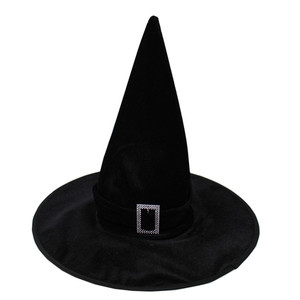 <span class=keywords><strong>Sombrero</strong></span> <span class=keywords><strong>de</strong></span> <span class=keywords><strong>Bruja</strong></span> con Estampado <span class=keywords><strong>de</strong></span> Calabaza <span class=keywords><strong>para</strong></span> Fiesta <span class=keywords><strong>de</strong></span> Halloween, <span class=keywords><strong>Sombrero</strong></span> <span class=keywords><strong>de</strong></span> Mago Negro Puntiagudo - Product Image 2