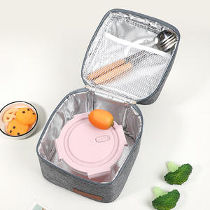 Bolsa de Almuerzo de Gran Capacidad, Nueva, al por Mayor, de Tela Oxford Gruesa, Impermeable, con Asas Cómodas - Product Image 4