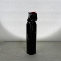 Bouteille pulvérisateur en aluminium recyclable de 280 ml, personnalisable avec logo, vide, à pression, pour produits de nettoyage et cosmétiques