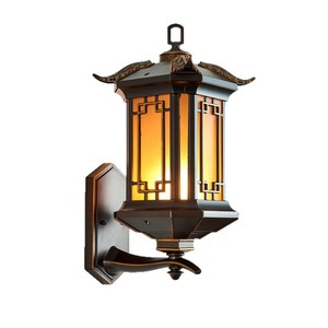 Nouvelle lampe murale extérieure de style chinois, vintage, étanche, pour cour, balcon, villa, portail - Product Image 5