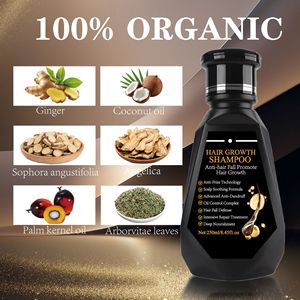 Shampooing Chinois <span class=keywords><strong>Anti</strong></span>-<span class=keywords><strong>Chute</strong></span> en Gros au Gingembre et Biotine pour Nettoyage en Profondeur des Cheveux, Renforcement des Racines, Croissance Capillaire Bio pour Hommes et Femmes - Product Image 3