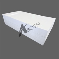 Processus CNC feuille de plastique à noyau de couleur texturée/feuille bicolore à 3 couches/feuille PE-HD bicolore pour la décoration