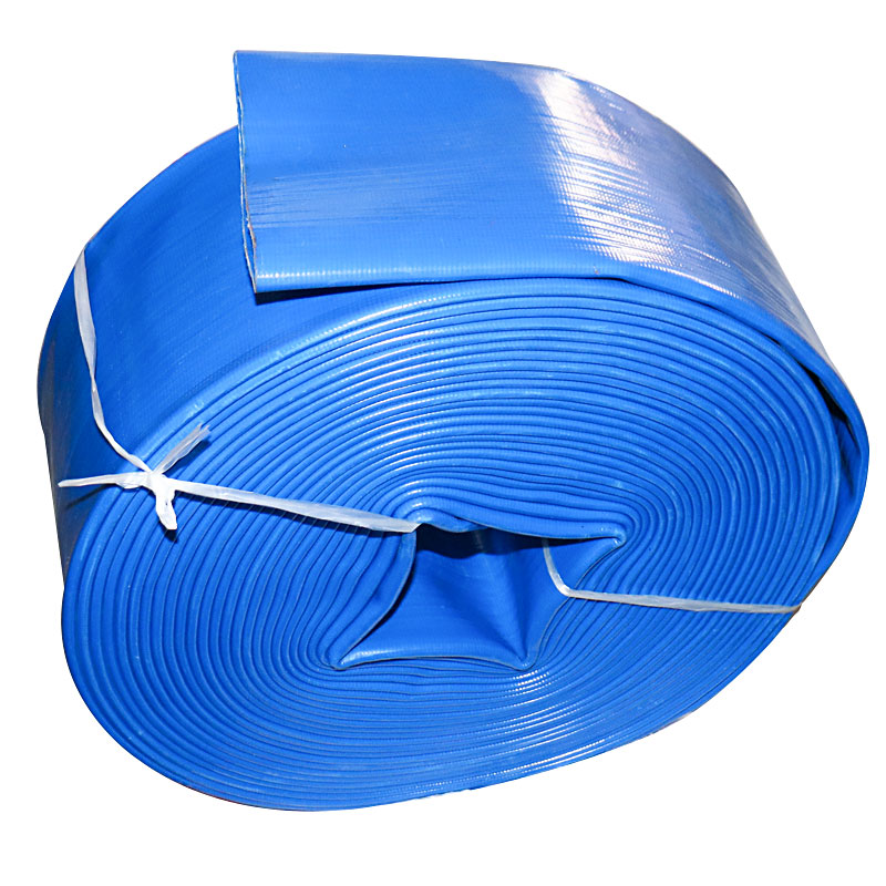 3 4 6 8 12 14 pouces décharge eau irrigation pe pvc fibre tuyau flexible pvc layflat tuyau 65mm