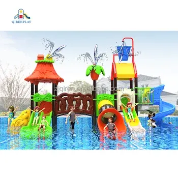 Children's Park, Waterpark Street Resort, Slide Water Play Equipment