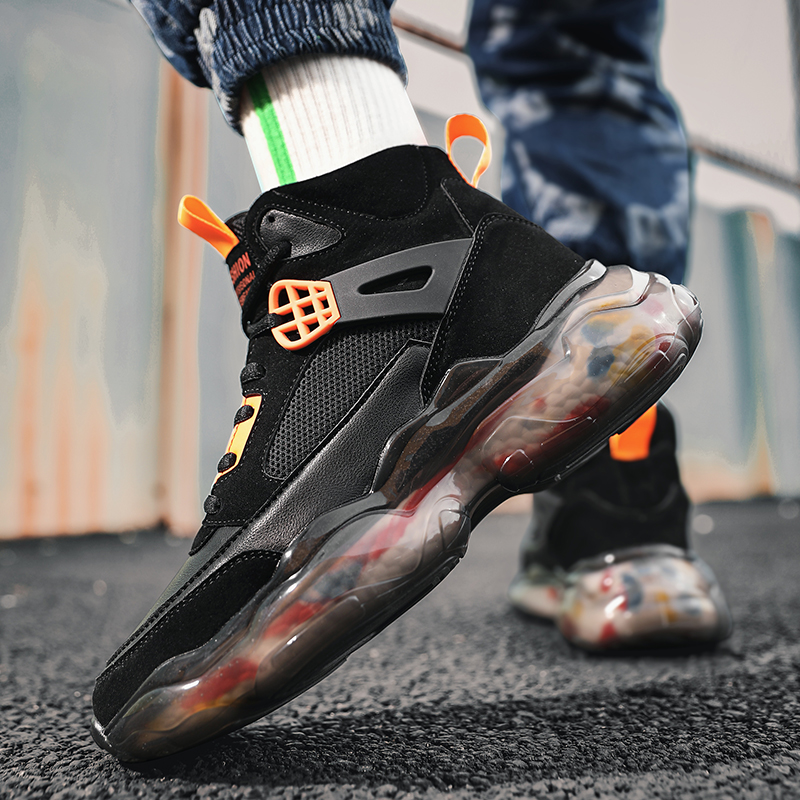 Низкая цена, модные кроссовки Hi Top, дышащая Баскетбольная обувь, обувь в баскетбольном стиле