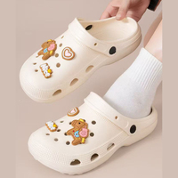 Nouvelles Chaussures de Jardin pour Femmes en EVA Antidérapantes et Résistantes à l'Usure, Respirantes, Économiques et Légères, à Bout Fermé – Vente Flash