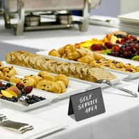 Mini-tableaux noirs vierges personnalisés en gros avec marqueur pour affichage des prix de boulangerie et présentation alimentaire