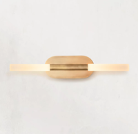 Lampe murale intérieure minimaliste à bande longue, chambre à coucher, chevet, style nordique, luxe, salon, hôtel, couloir, lampe murale LED